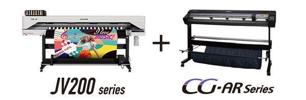 Print & Cut: JV200-160 + CG-AR Series