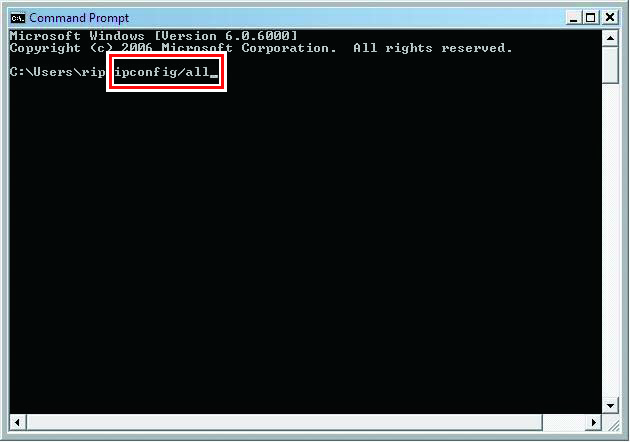 Command Prompt window